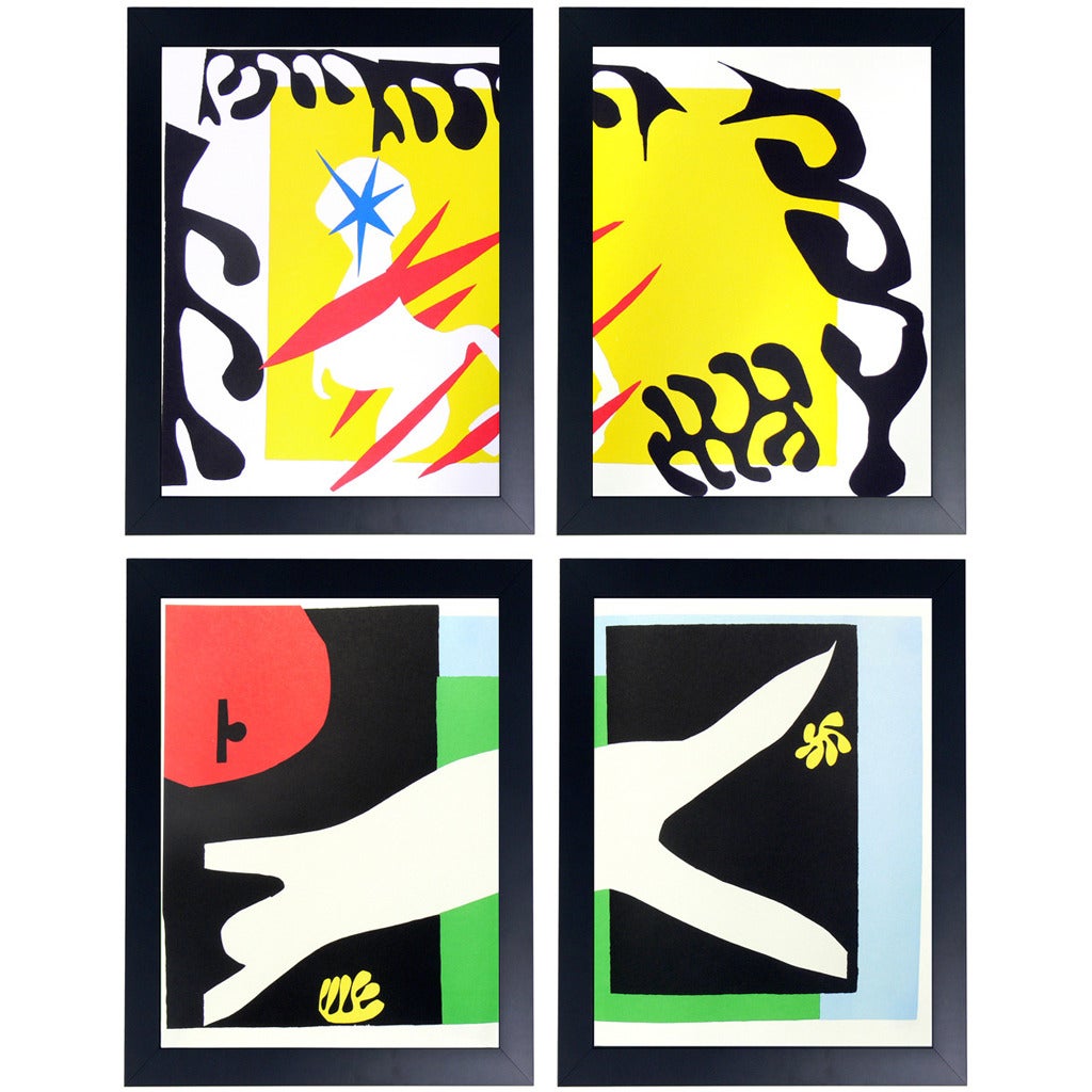 Selection of Vibrant Henri Matisse Jazz Series Lithographs
