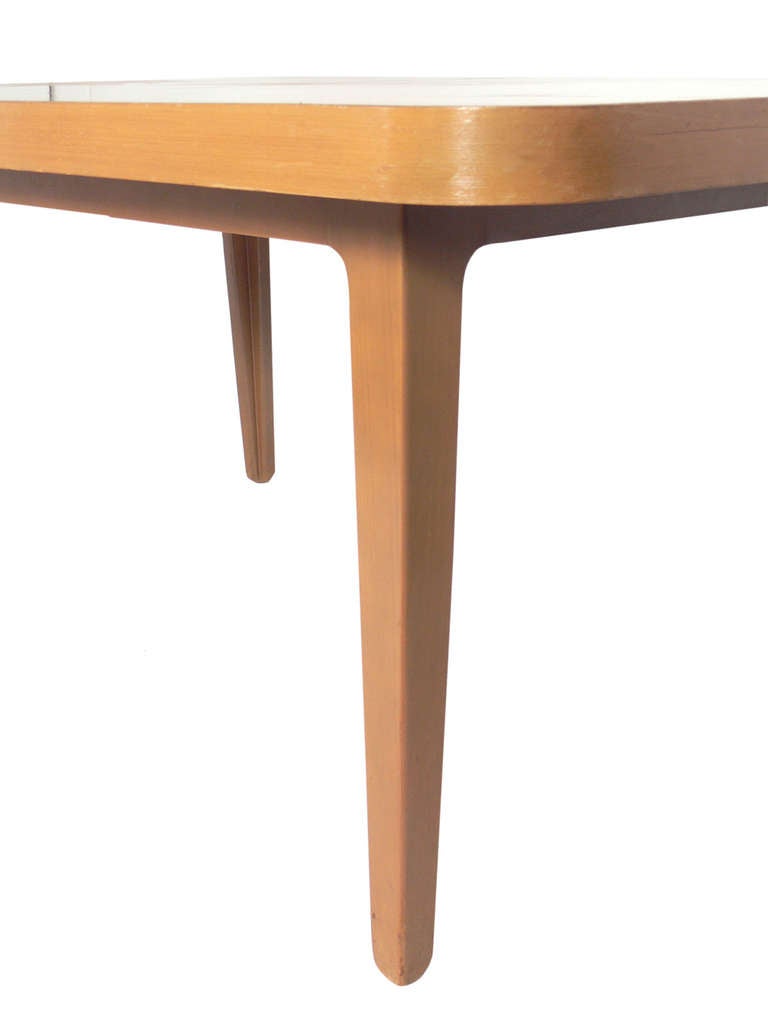 American Modern Dining Table designed by Edward Wormley for Drexel
