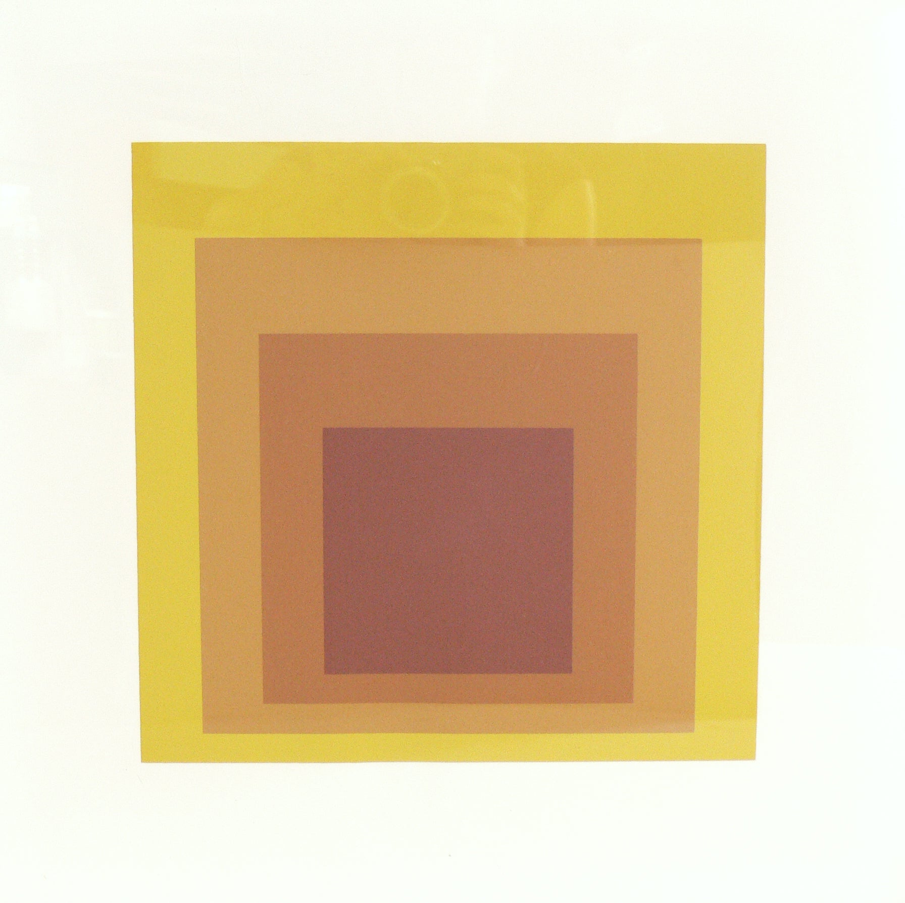 Josef Albers Homage To The Square Screenprint
