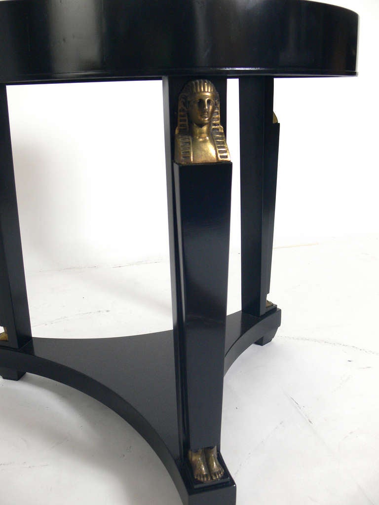 French Egyptian Revival Table