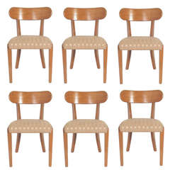 Set of Six Dining Chairs Designed by Edward Wormley for Drexel 11