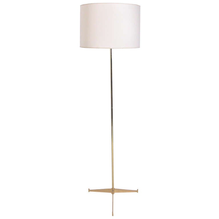 Rare Brass Floor Lamp By Paul Mccobb At 1stdibs Rare Brass Floor Lamp By Paul Mccobb For