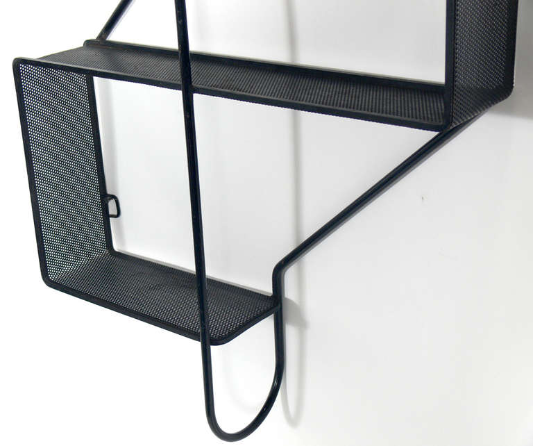 Mid-20th Century Sculptural Modern Wall Shelf Designed by Mathieu Mategot