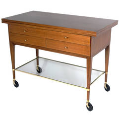 Bar or Serving Cart by Paul McCobb 2