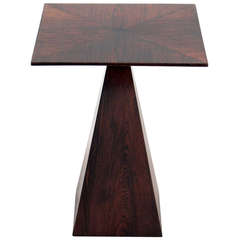 Sculptural Modern Side Table designed by Harvey Probber