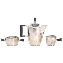 Sterling Silver Tea Set Designed by Jens Quistgaard
