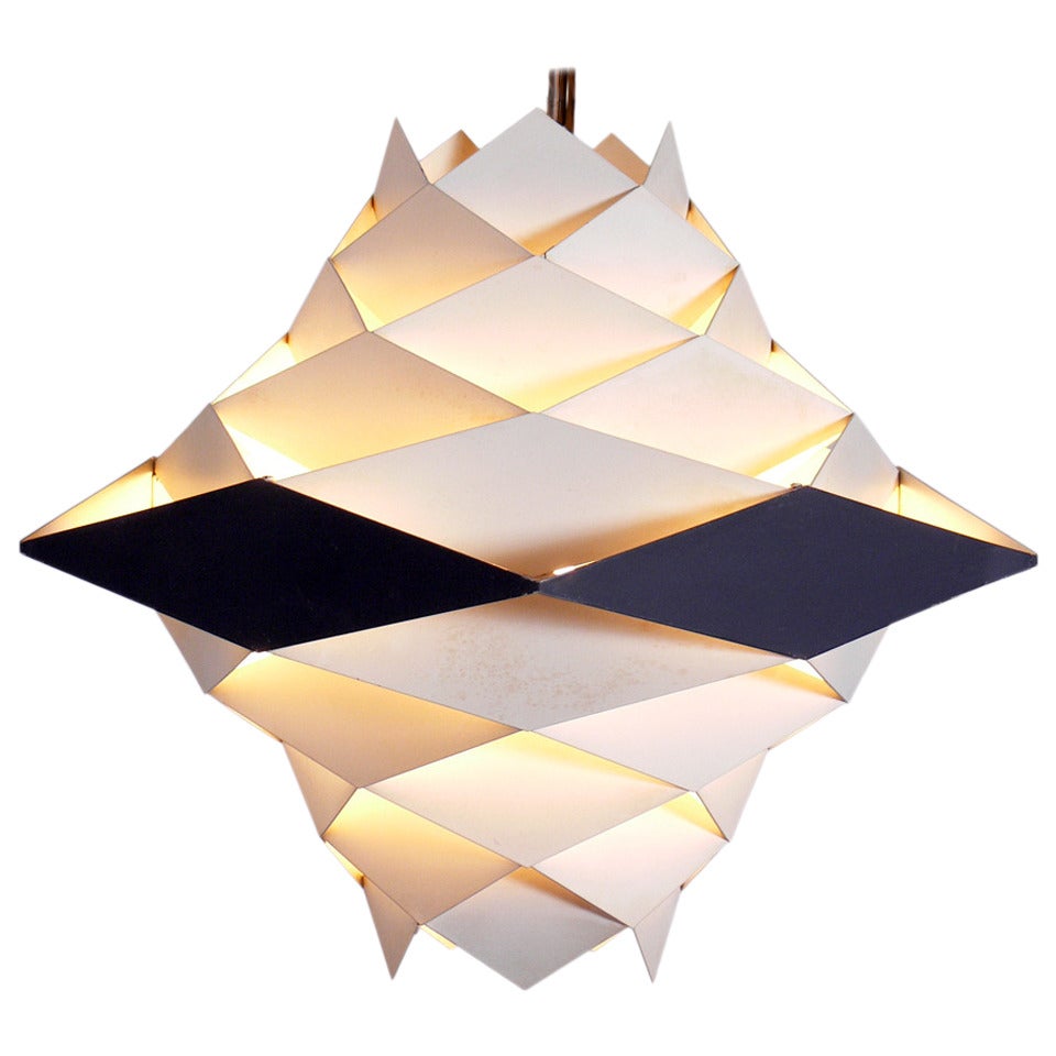 Sculptural Modern "Symphony" Chandelier or Pendant Light by Preben Dahl