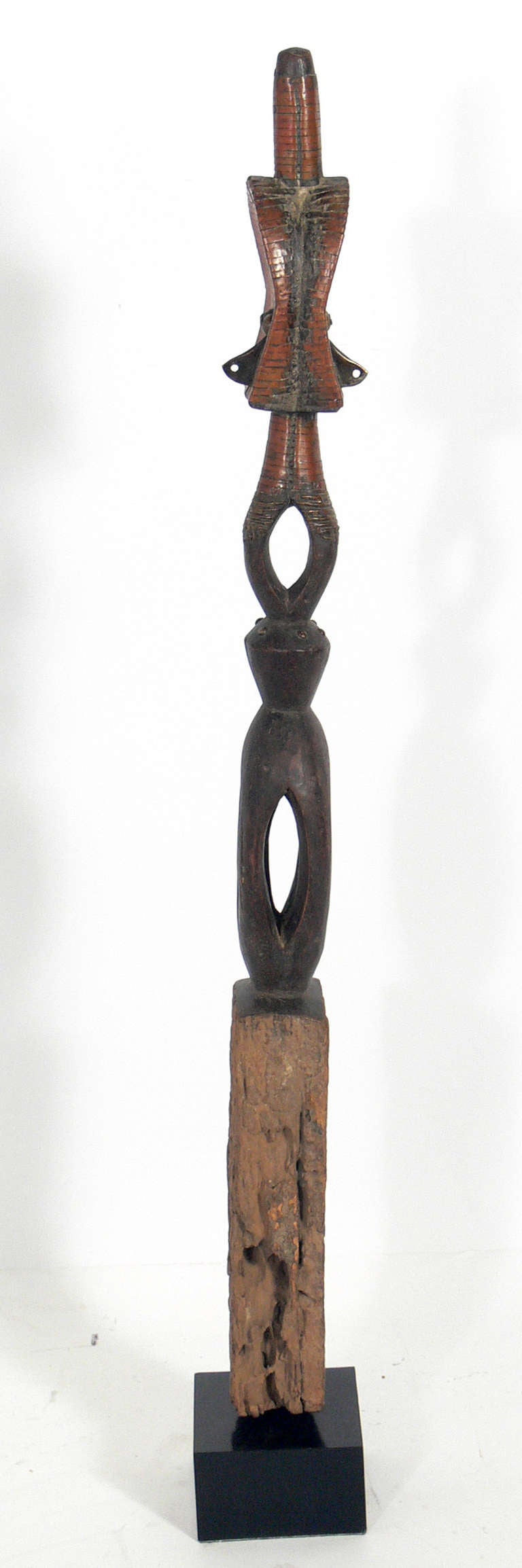 Tribal African Reliquary Sculpture with Modernist Design