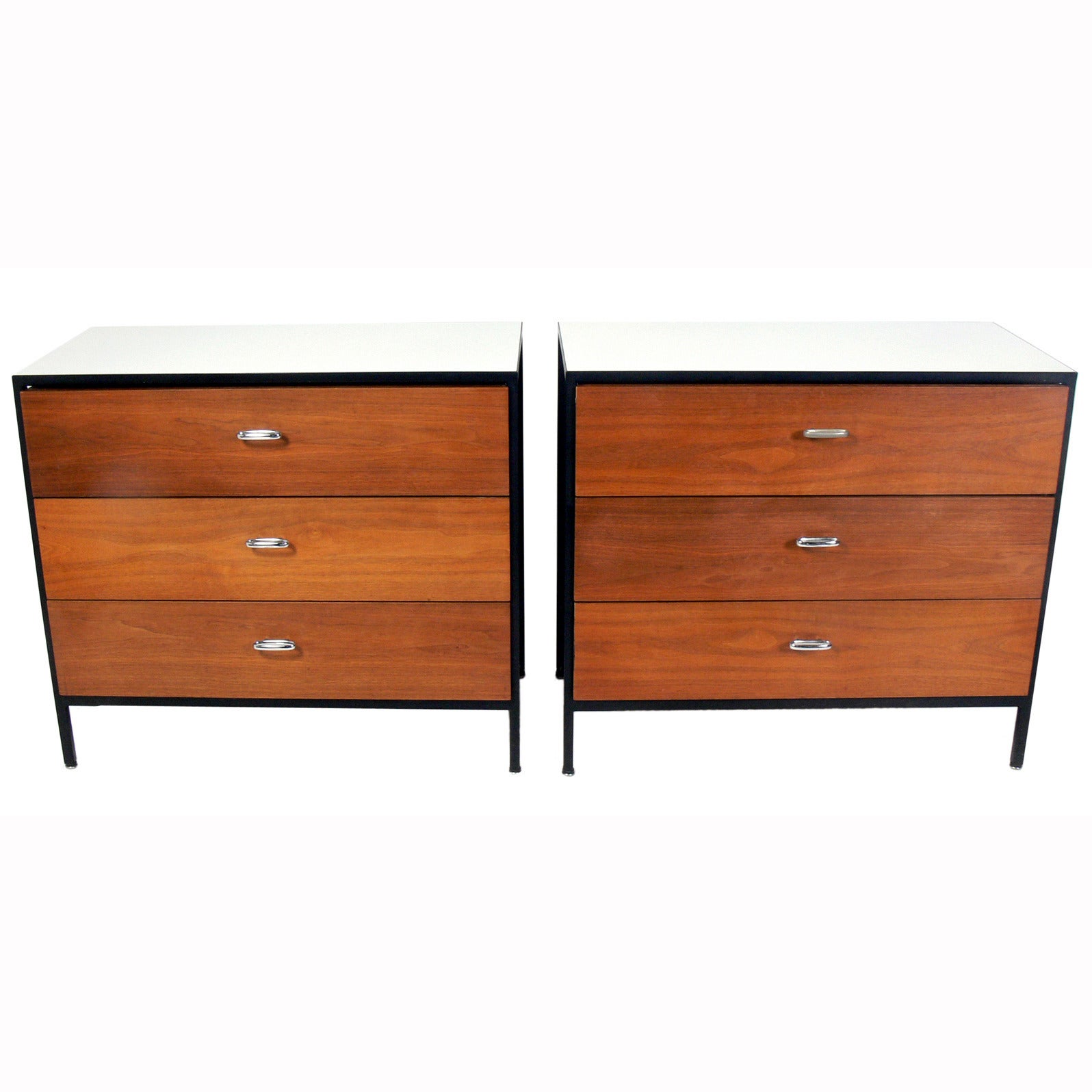 Pair of Modern Chests Designed by George Nelson for Herman Miller