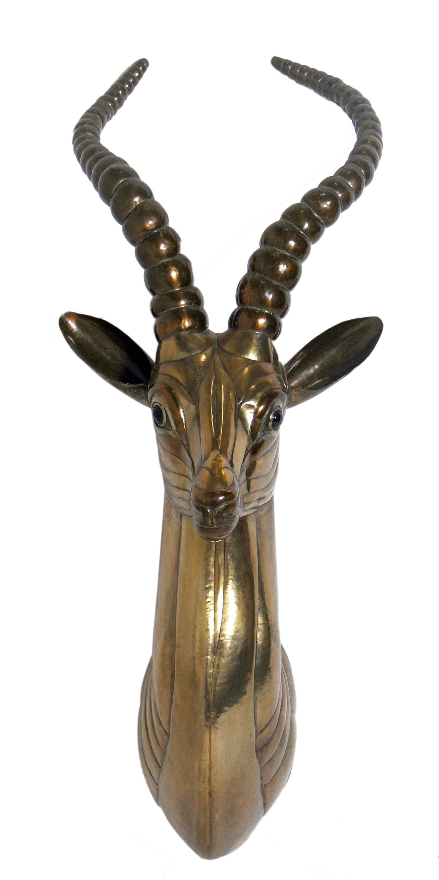Sculptural Antelope Head by Sergio Bustamante