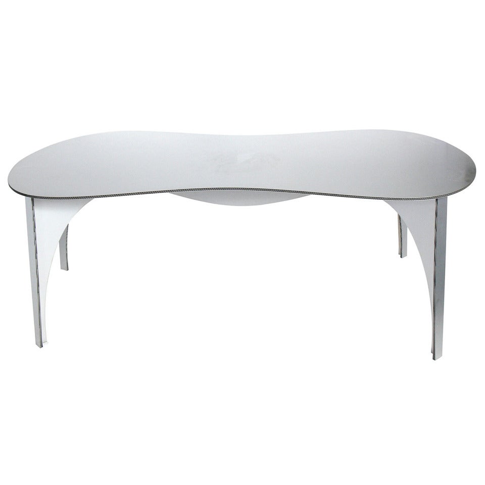 Sculptural Aluminum Dining Table by Ron Arad