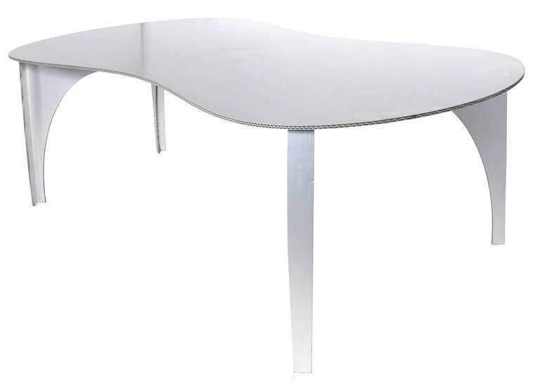 Sculptural Aluminum Dining Table, designed by Ron Arad for Moroso, Italy, circa 2000. This design is called the 
