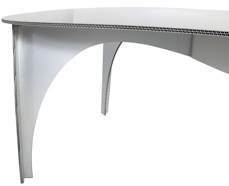 Sculptural Aluminum Dining Table by Ron Arad In Good Condition In Atlanta, GA