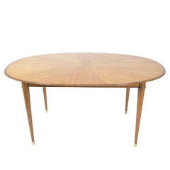 Elegant Modern Dining Table in the Manner of Tommi Parzinger by Charak