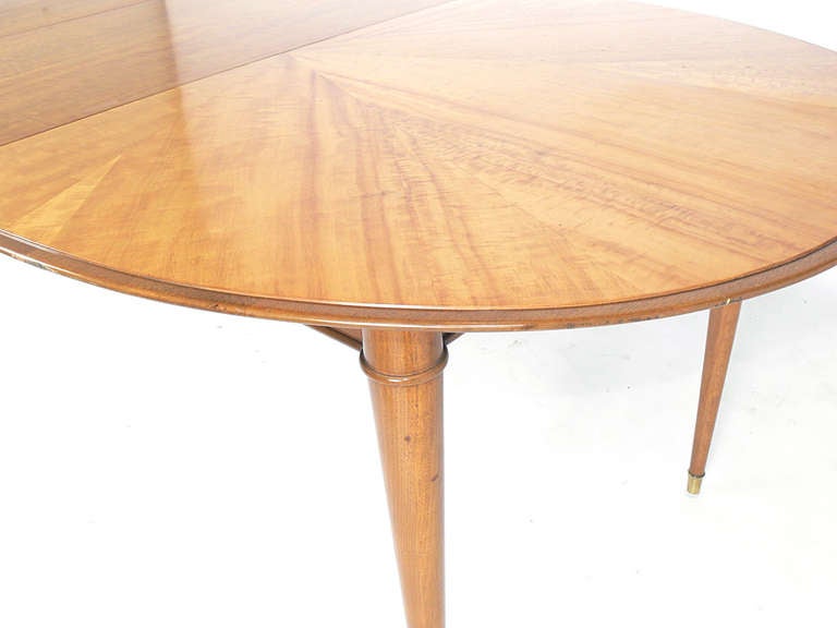Elegant Modern Dining Table in the Manner of Tommi Parzinger by Charak In Good Condition In Atlanta, GA