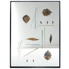 Etched Mirror Attributed to Duilio Bernabé for Fontana Arte 9