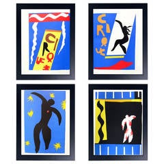 Selection of Vibrant Henri Matisse Jazz Series Lithographs