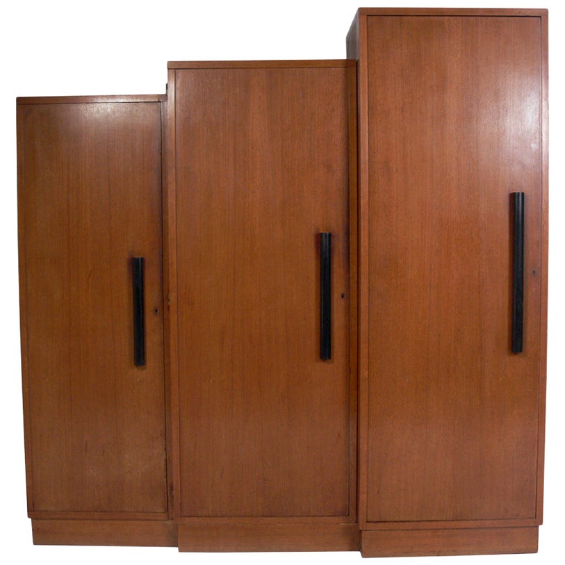 French Art Deco Skyscraper Armoire