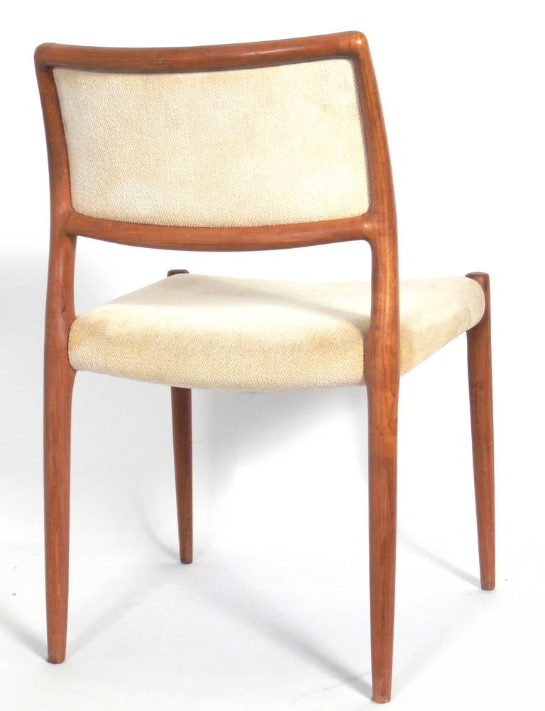 Set of Six Danish Modern Dining Chairs by Neils Otto Moller In Good Condition In Atlanta, GA