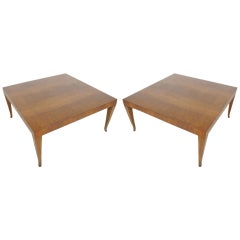 Pair of Coffee Tables or Large End Tables Designed by T.H. Robsjohn Gibbings