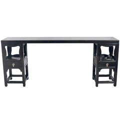 Asian "Far East" Line Console Table by Michael Taylor for Baker