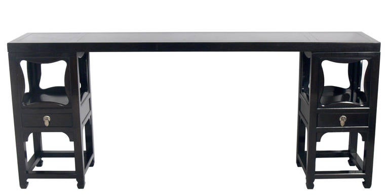 Asian "Far East" Line Console Table by Michael Taylor for Baker