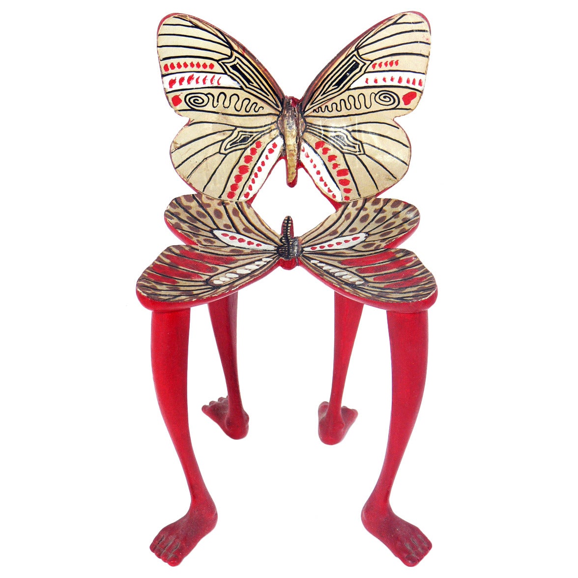 Butterfly Chair Sculpture by Pedro Friedeberg