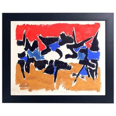 Vibrant Abstract Color Lithograph #3 by Angelo Savelli 2