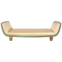 Rare Skyscraper Daybed or Chaise Longue Designed by Paul Frankl