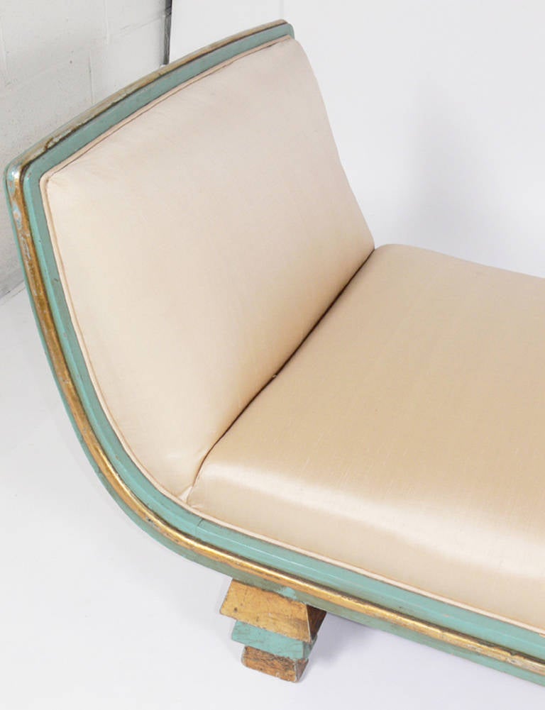Mid-20th Century Rare Skyscraper Daybed or Chaise Longue Designed by Paul Frankl