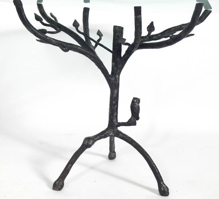 Sculptural Table in the Manner of Diego Giacometti In Good Condition In Atlanta, GA
