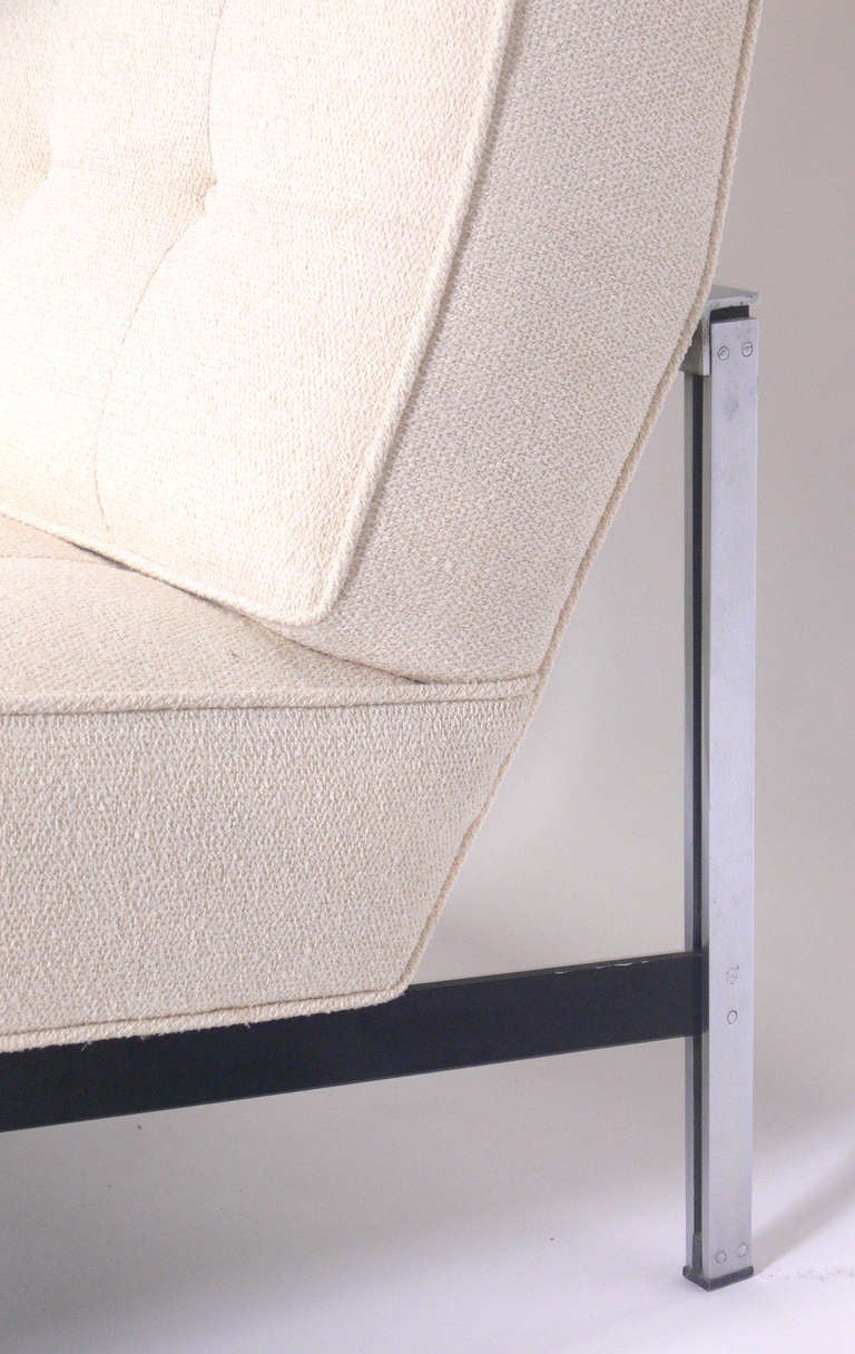 Bouclé Pair of Florence Knoll 