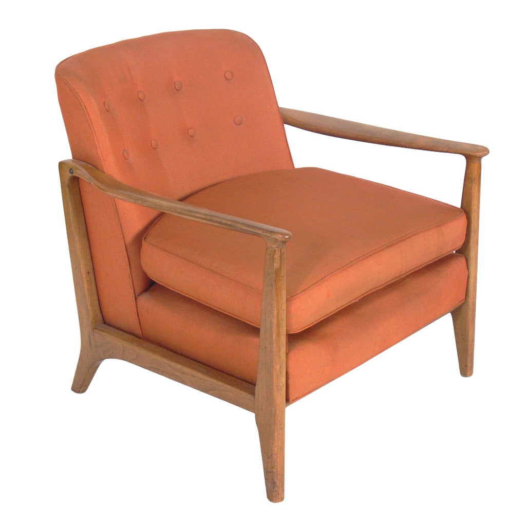 Mid-Century Lounge Chair by Edward Wormley for Drexel