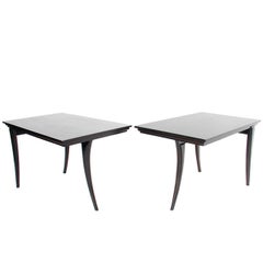 Pair of Elegant Klismos Leg Tables