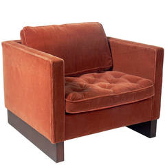 Clean Lined Lounge Chair by Mies van der Rohe 4