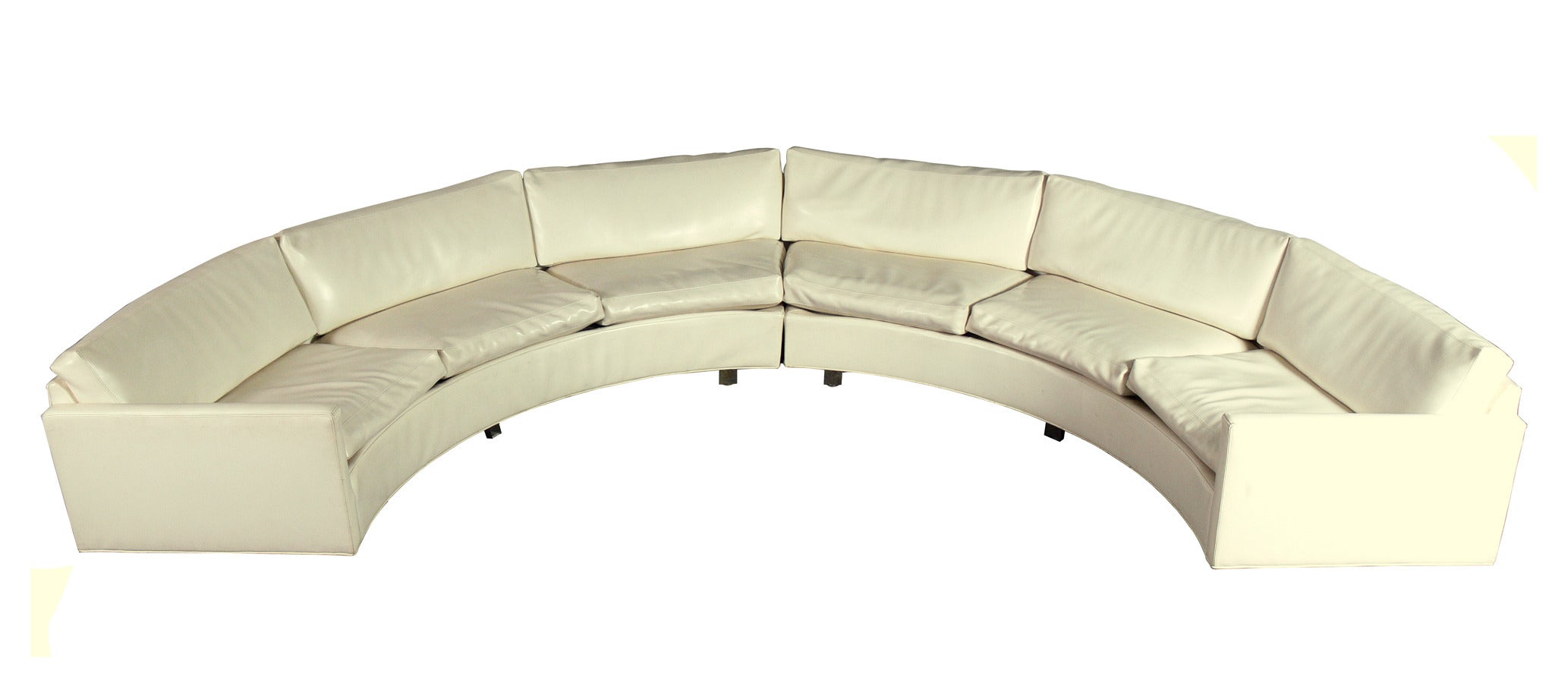 Curved Sofa by Milo Baughman