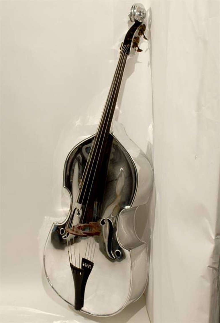 Mid-20th Century Incredible Aluminum Double Bass circa 1930