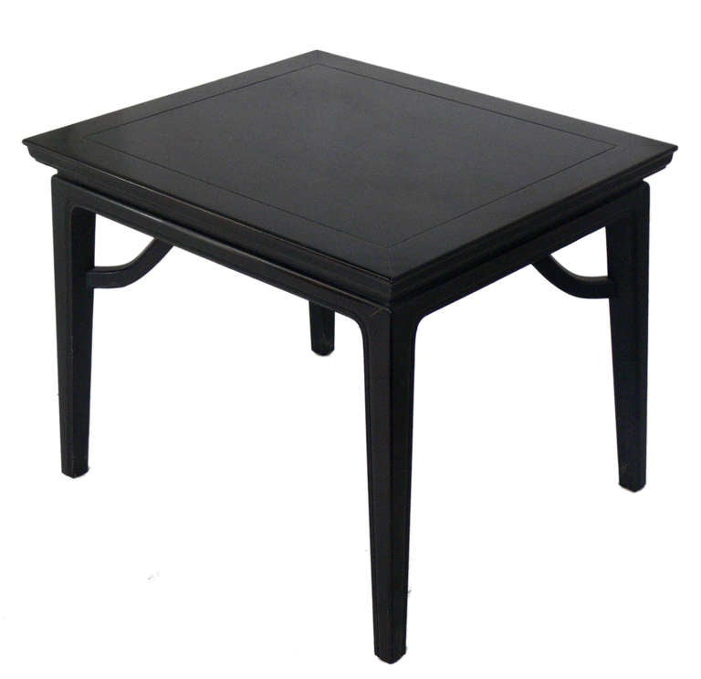 Pair of Chinoiserie Side Tables by Michael Taylor for Baker
