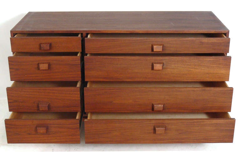 American Two Modern Chests or Credenzas designed by Jens Risom