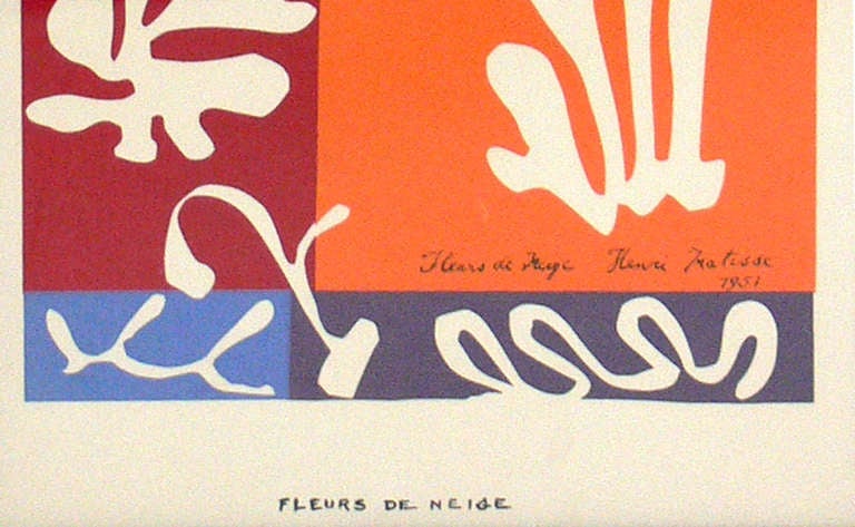 French Pair of Vibrant Lithographs after Henri Matisse