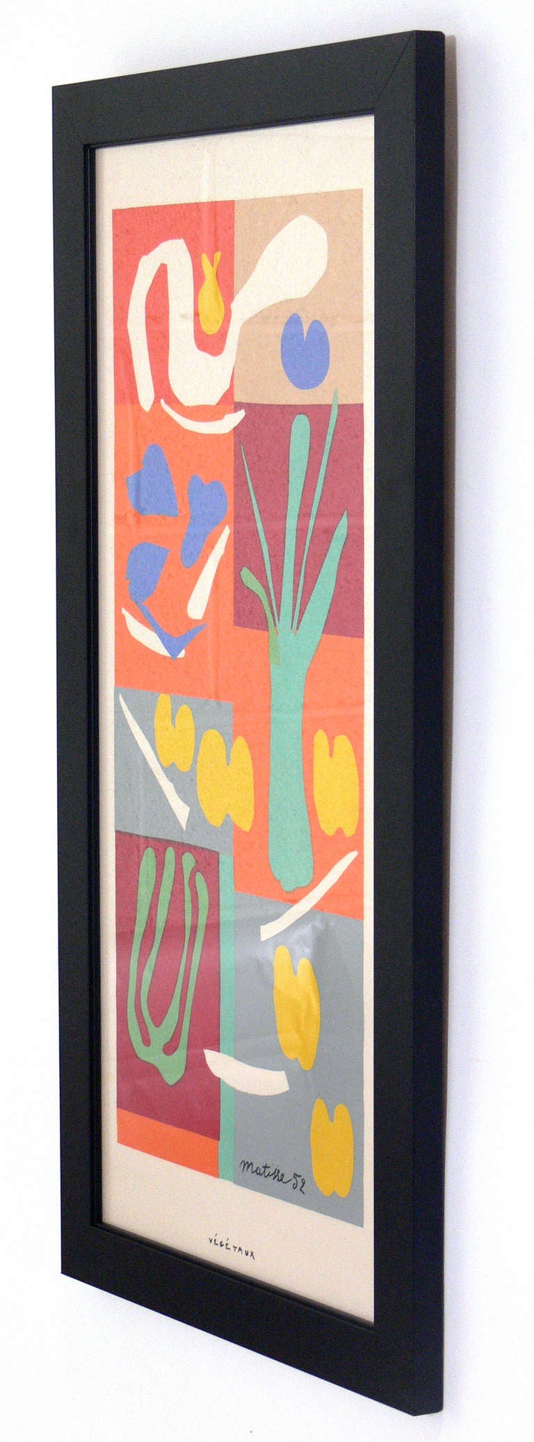 Mid-Century Modern Pair of Vibrant Lithographs after Henri Matisse
