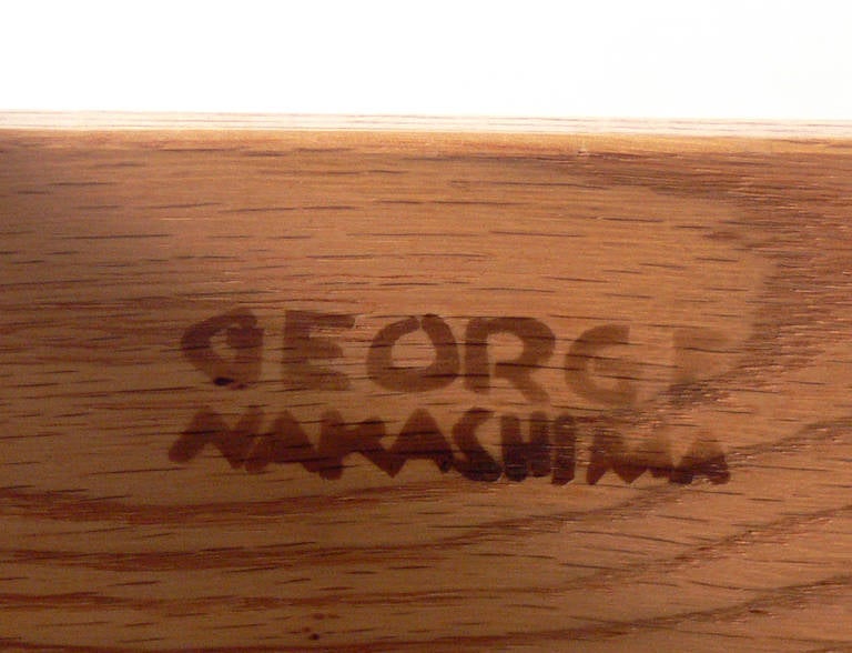 Large Scale Walnut Chest by George Nakashima 1