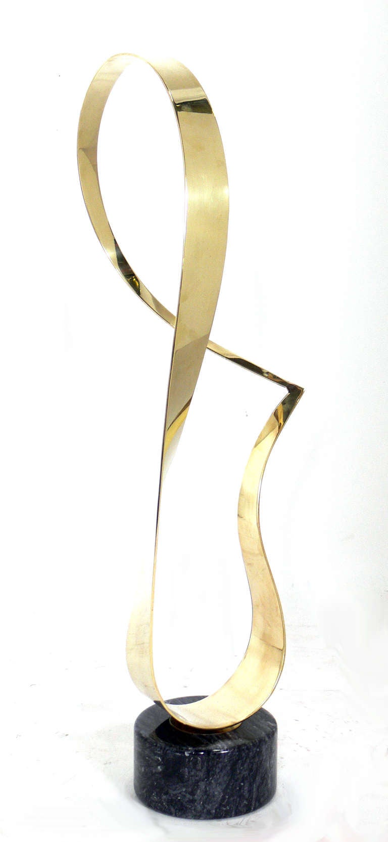 American Modernist Brass Sculpture by Curtis Jere