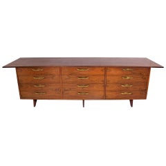 Large Scale Walnut Chest by George Nakashima