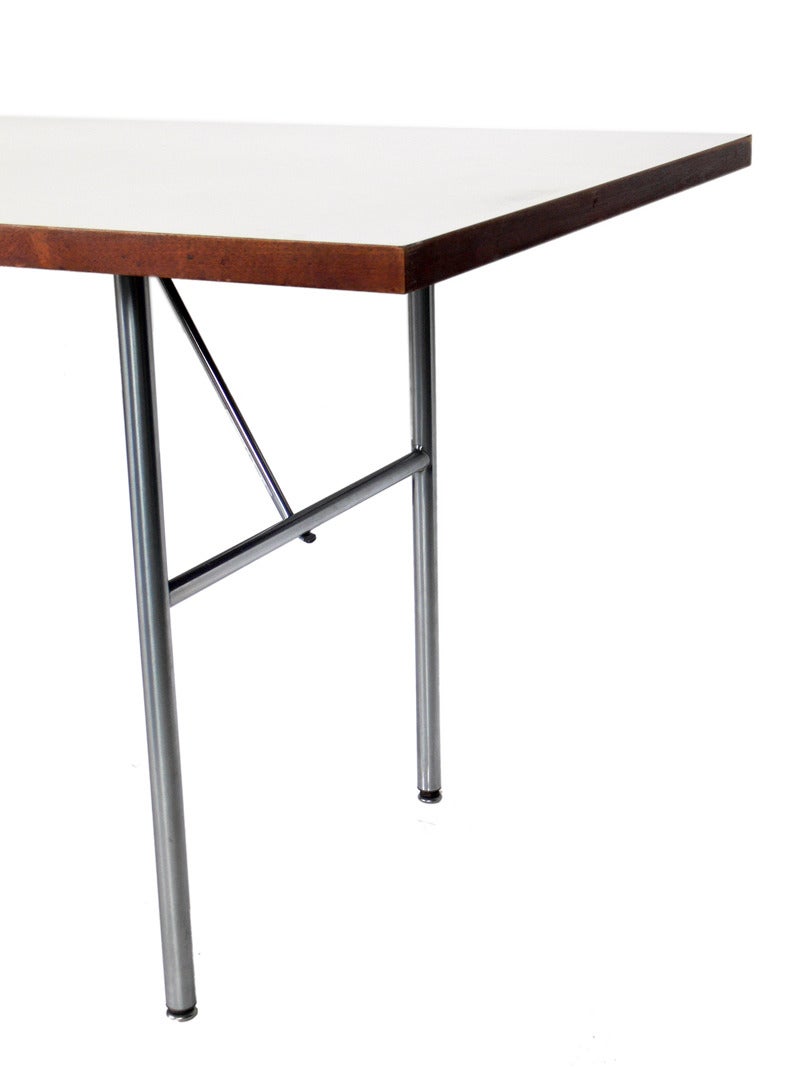 Mid-20th Century Clean Lined Desk or Dining Table by George Nelson for Herman Miller