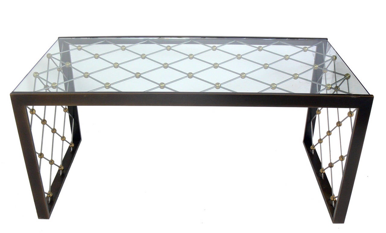 Sculptural Tour Eiffel Coffee Table in the manner of Jean Royere