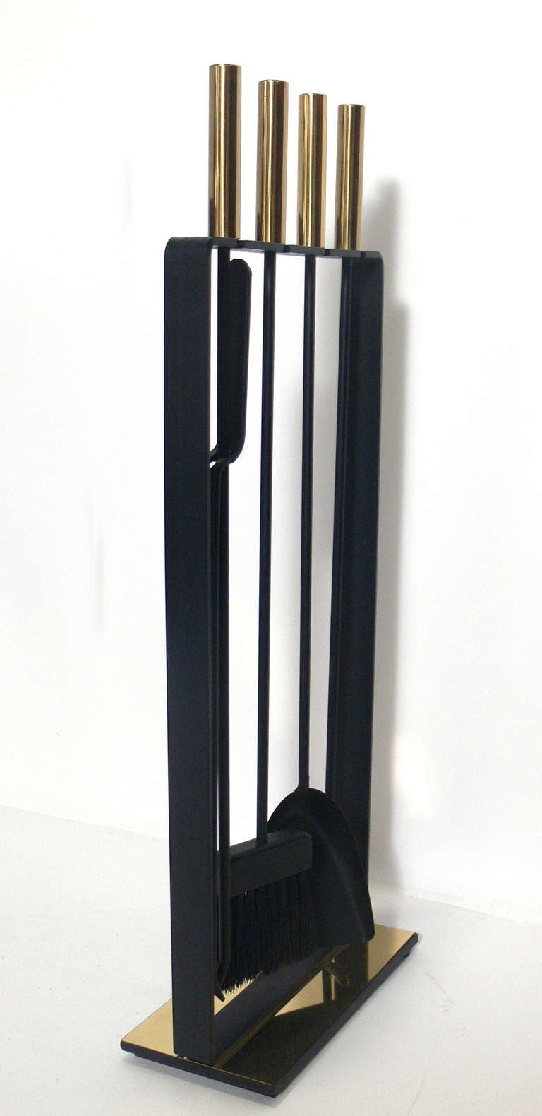 Clean Lined Modernist Fire Tools