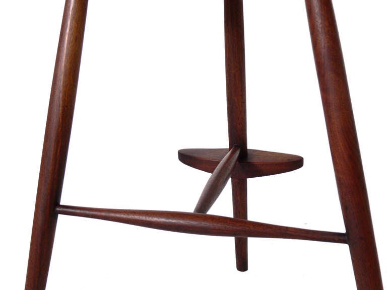 Set of Four Bar Stools by George Nakashima In Excellent Condition In Atlanta, GA