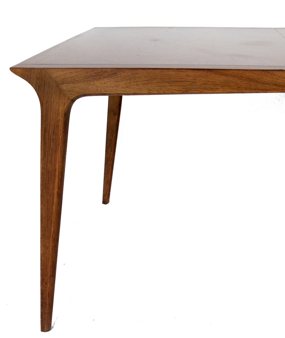 Mid Century Modern Dining Table by John Van Koert for Drexel In Good Condition In Atlanta, GA