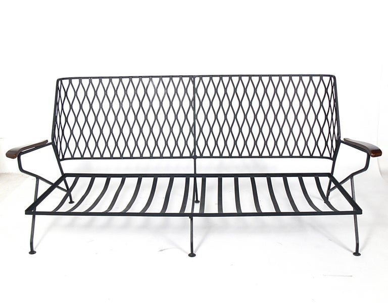 Modernist Iron Sofa by Maurizio Tempestini